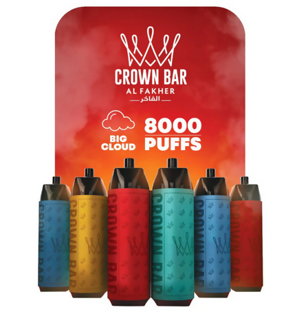 Al Fakher Crown Bar 8000 Disposable
