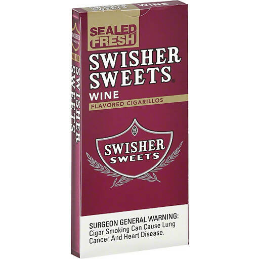 Swisher Sweets - Plastic Tipped Cigarillos - 5 Pack