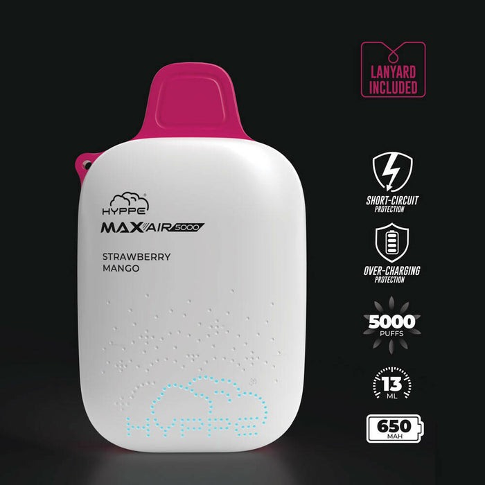 Hyppe Max Air 5% Disposable Device - 5000 Puffs