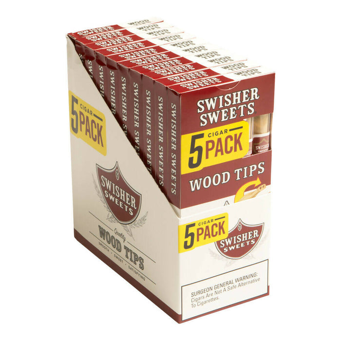 Swisher - Wood Tipped Cigarillos - 5 Pack
