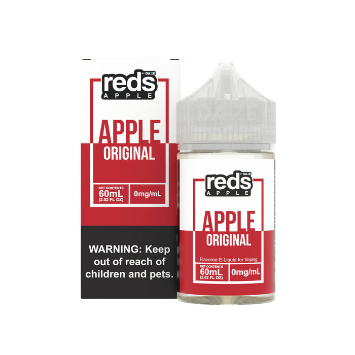 7Daze Reds 60mL 0 mg (Nicotine Free) Conventional Juice