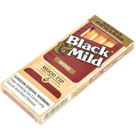 Black & Mild - 5 pack- plastic